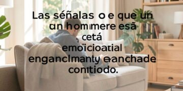 hombre emocionalmente enganchado