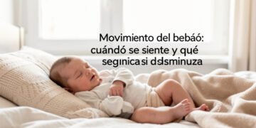 Movimiento del bebé: cuándo se