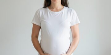 Línea alba embarazo