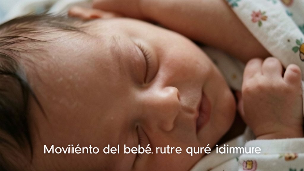 Movimiento del bebé: cuándo se