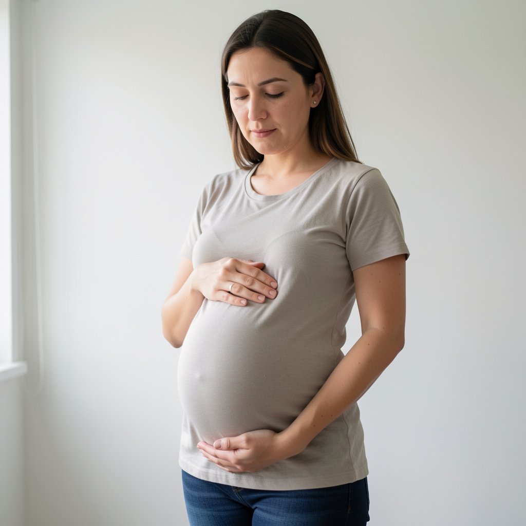 flujo transparente embarazo