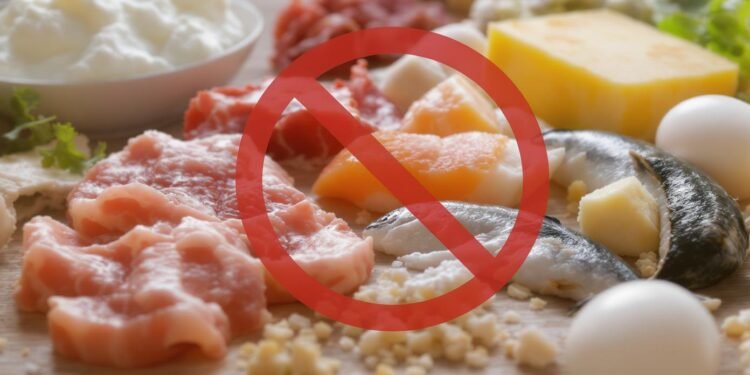 Alimentos prohibidos durante el embarazo