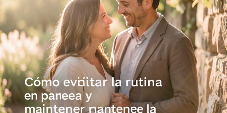 Evitar rutina pareja, mantener pasión