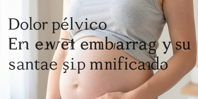 Dolor pélvico embarazo