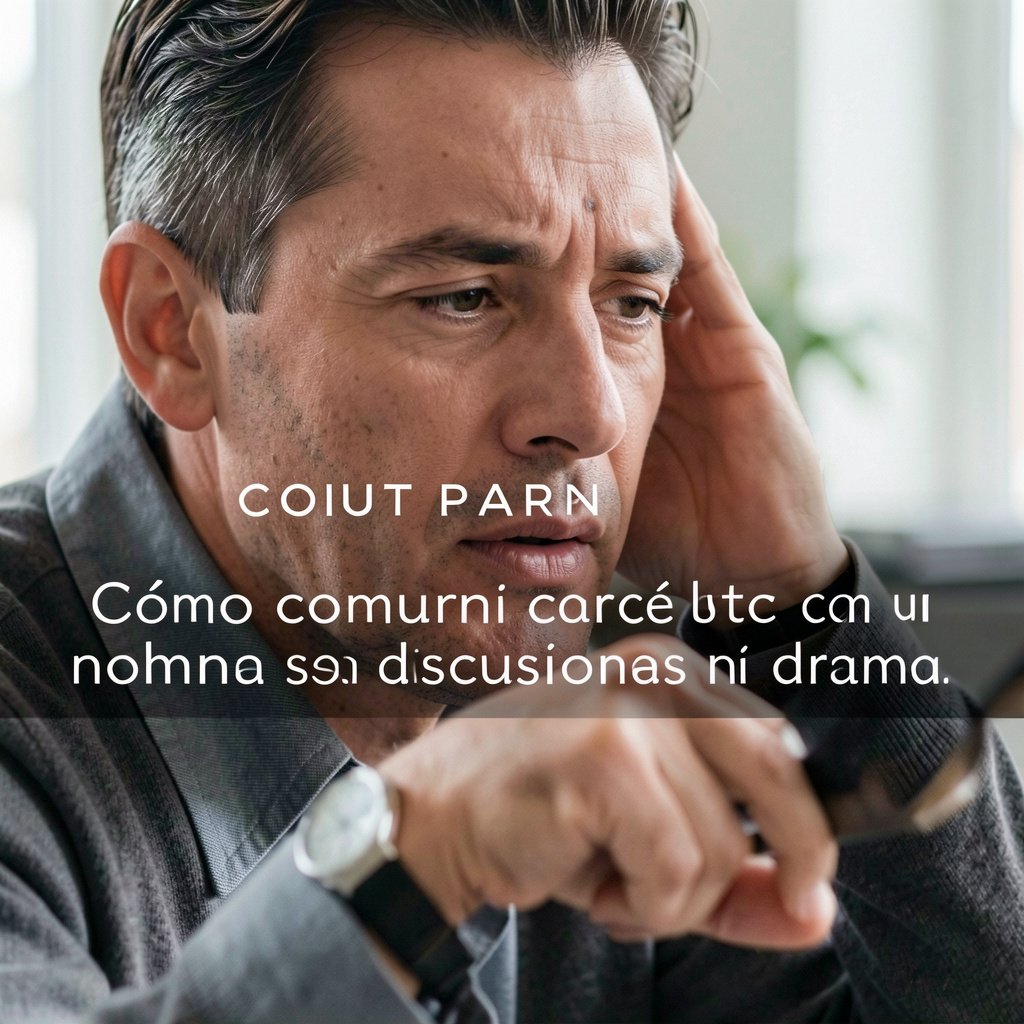 Comunicación hombre sin drama