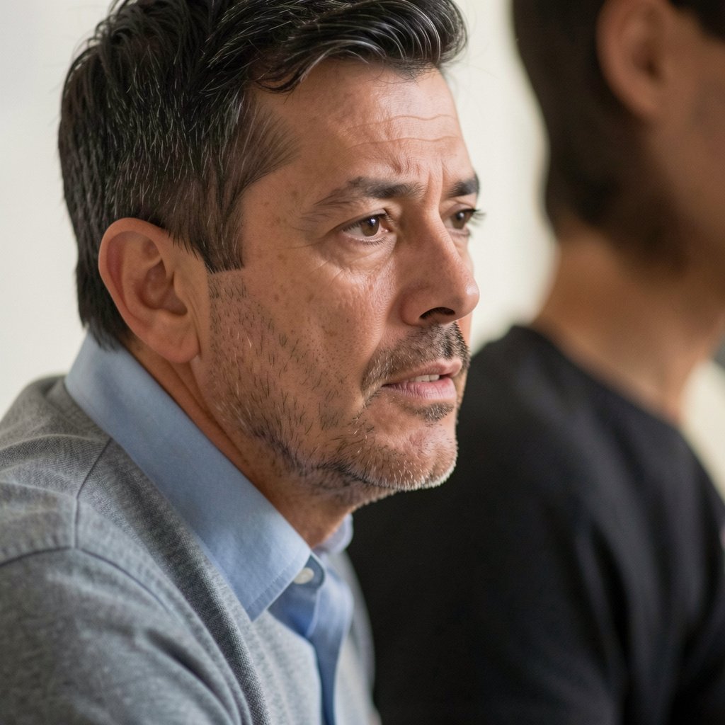 Hombre se distancia relación