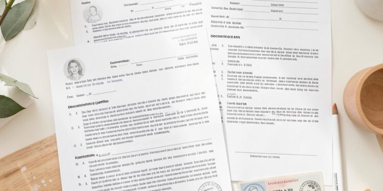 documentos parto, lista esencial