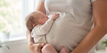 posición del bebé vientre