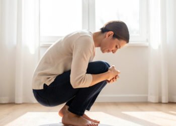 Agacharse embarazo bebé