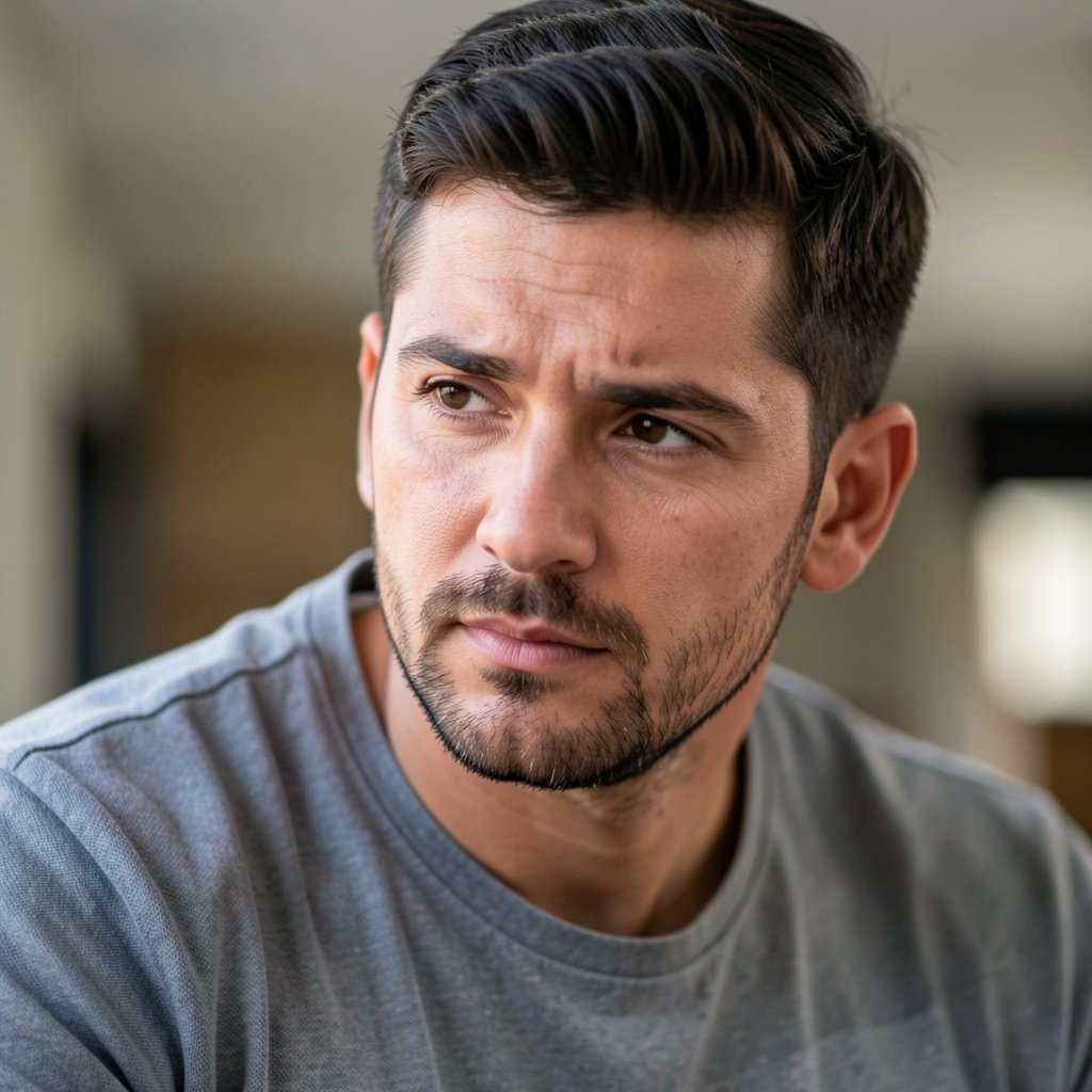 Hombre piense en ti todo día