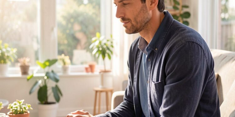Hombre se distancia relación