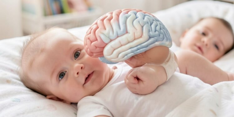 Desarrollo cerebral bebé mes a mes